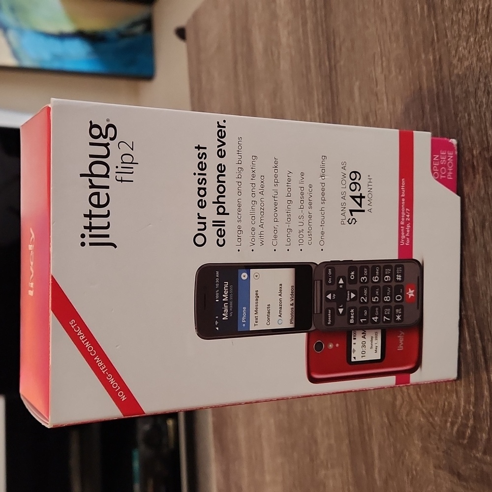 Jitterbug Flip 2 Phone for Seniors